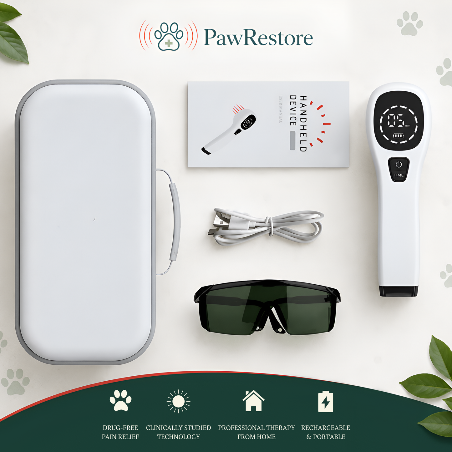 PawRestore Red Light Therapy Wand™